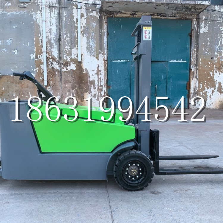 桓仁满族自治县小型电动叉车1吨2吨步行站驾式电瓶堆高充电装卸车液压升降车铲车